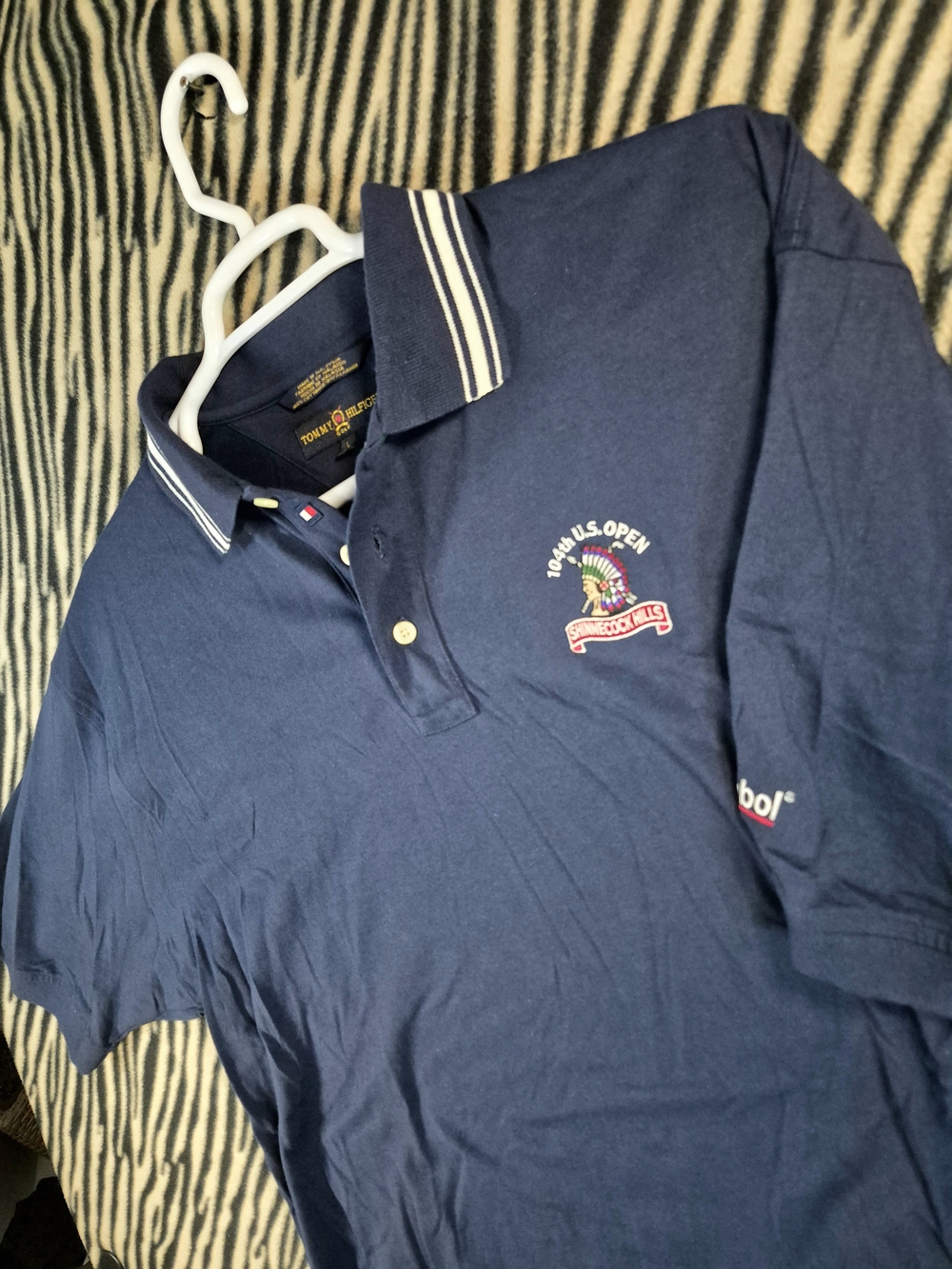 Tommy Hilfiger Golf 104th U.S. Open Shinnecock Hills Navy Polo Shirt